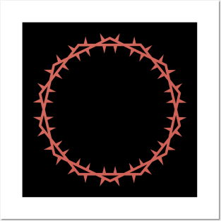 Crown of thorns from the head of Jesus Christ Posters and Art